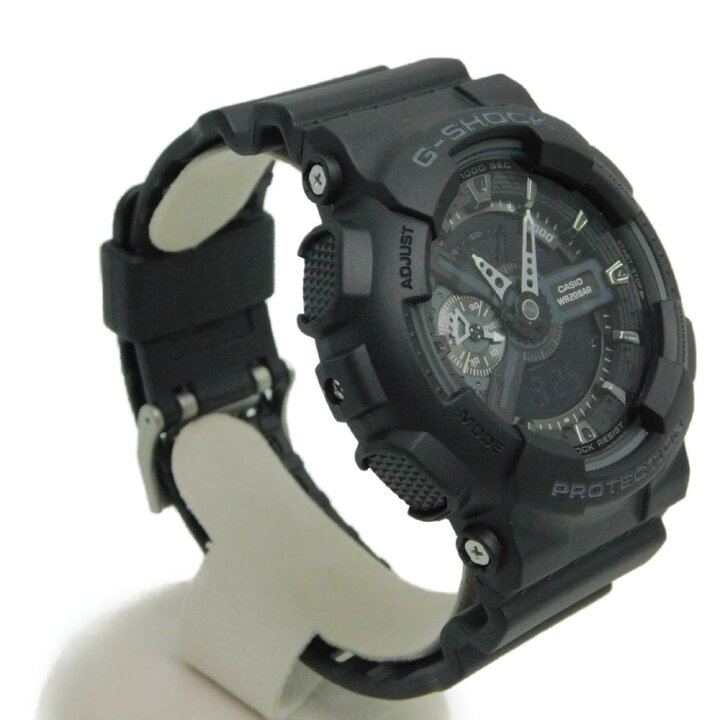 楽天市場】CASIO カシオ G-SHOCK GA-110-1BJF クオーツ 電池式  