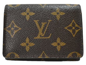 LOUIS VUITTON　ルイヴィトン　アンヴェロップ・カルト ドゥ ヴィジット　M62920　モノグラム　カードケース　名刺入れ　レディース　メンズ　ユニセックス　シンプル　ギフト　プレゼント包装可　【中古】松山久万ノ台店