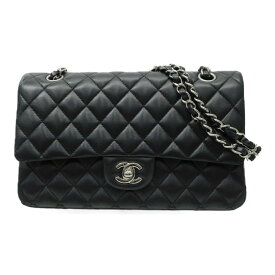 CHANEL シャネル マトラッセ25 チェーンショルダーバッグ　A01112　シルバー金具 レディース ウィメンズ ユニセックス マトラッセ チェーン レザー ボルドー ブラック系　ココマーク　レディース　人気　可愛い　ギフト　プレゼント包装可【中古】 新居浜店