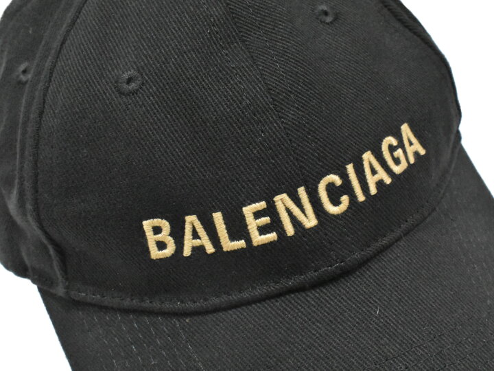 楽天市場】【布袋あり】BALENCIAGA バレンシアガ ロゴキャップ 590758 