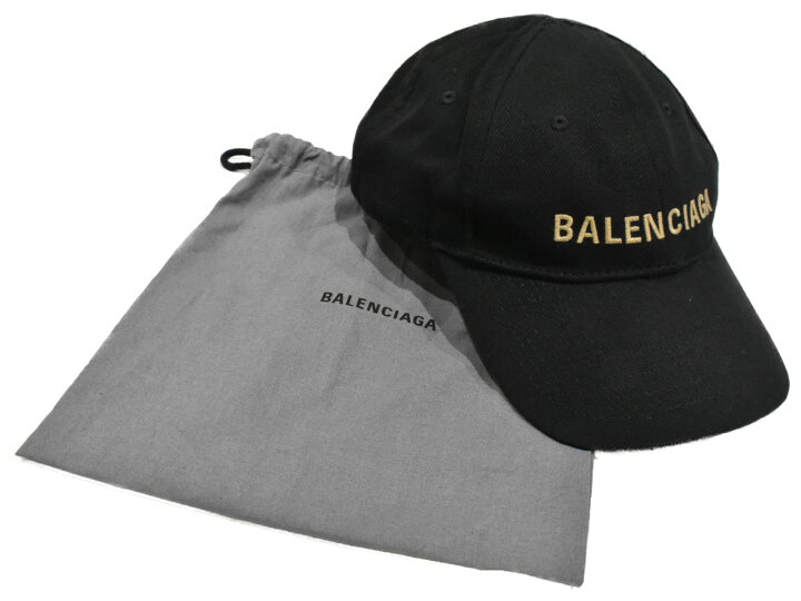楽天市場】【布袋あり】BALENCIAGA バレンシアガ ロゴキャップ 590758  