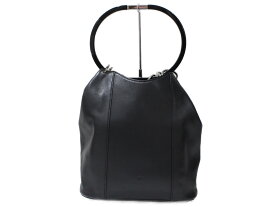 GUCCI　グッチ　ハンドルバッグ　ハンドバッグ　007.2029.002113　レザー　ブラック　黒　レディース　ギフト　プレゼント包装可【中古】松前R56号店