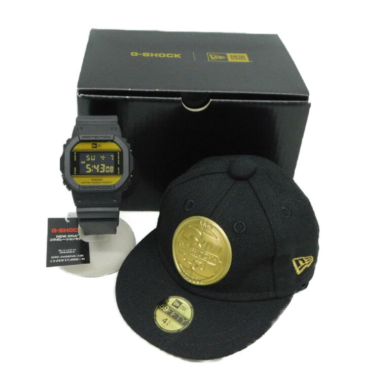 楽天市場】【NEW ERAコラボ】CASIO カシオ G-SHOCK DW-5600NE-1JR 