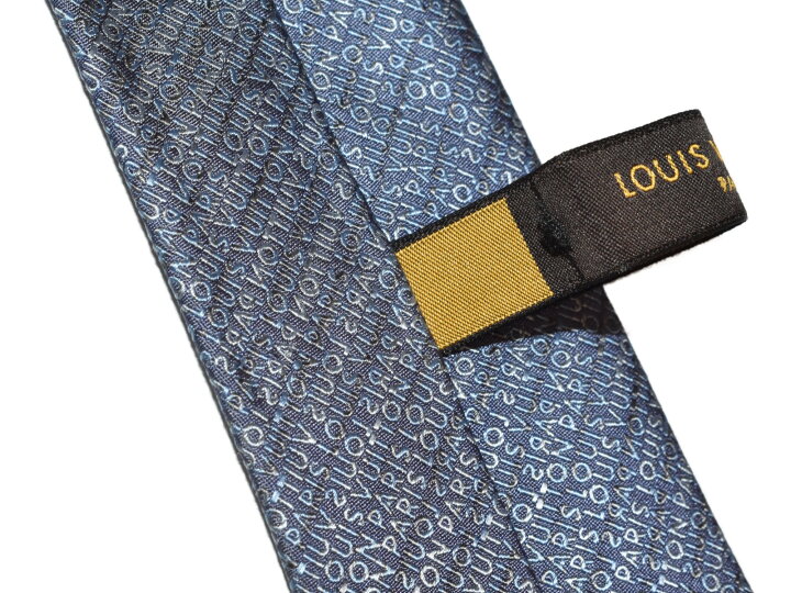 楽天市場】LOUIS VUITTON ルイ・ヴィトン ネクタイ ブルー系 M70593 