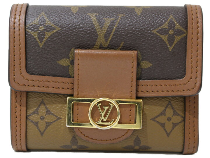 楽天市場】LOUIS VUITTON ルイヴィトン ポルトフォイユ・ドーフィーヌ  