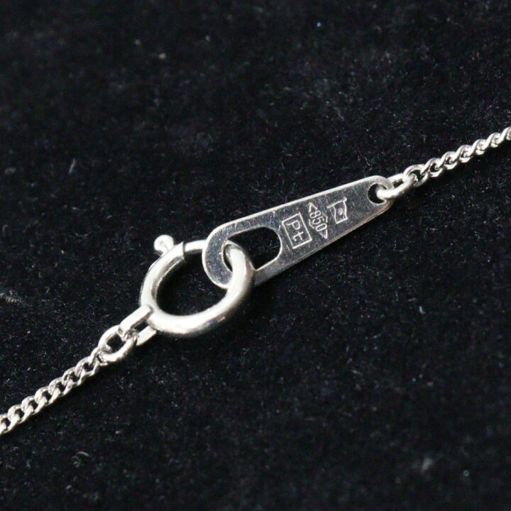 楽天市場】Pt850 プラチナ ネックレス ダイヤモンド 0.45ct 一粒 