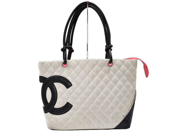 楽天市場】【ギャラあり】CHANEL シャネル カンボンライントート  