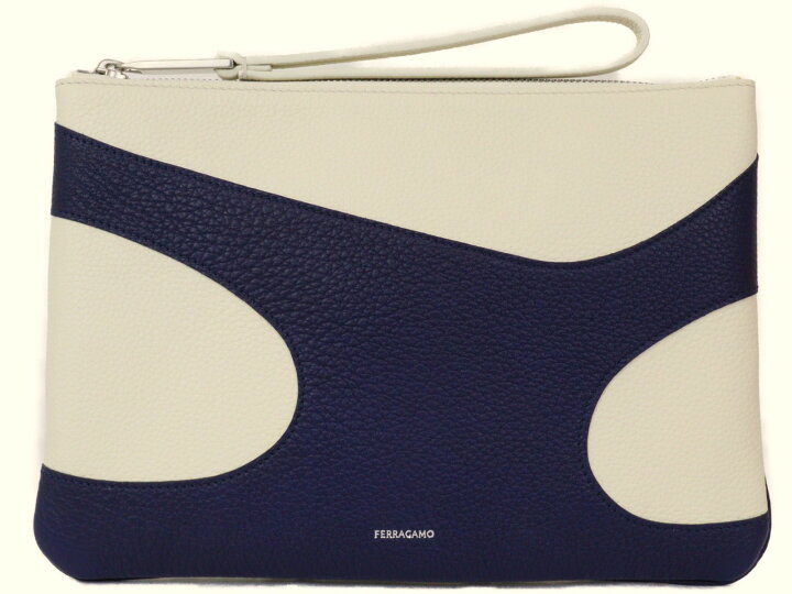 楽天市場】【箱・布袋あり】FERRAGAMO フェラガモ クラッチバッグ 