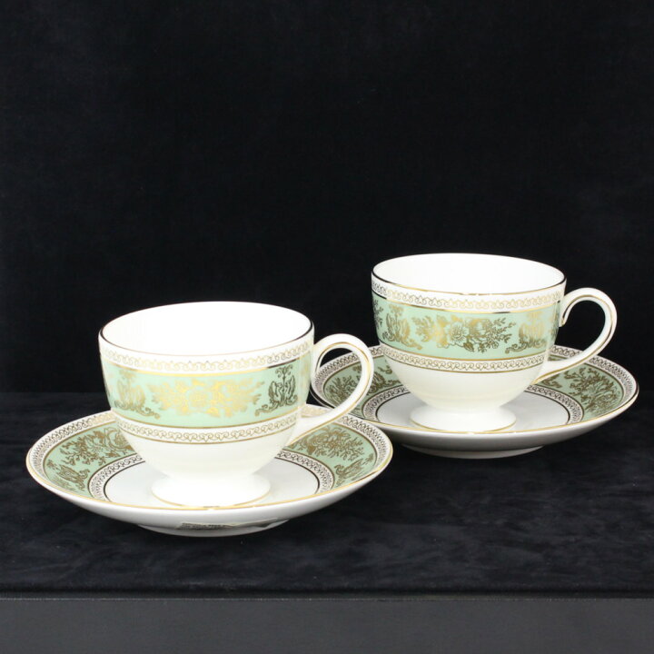 楽天市場】WEDGWOOD ウェッジウッド コロンビア セージ グリーン ペア 