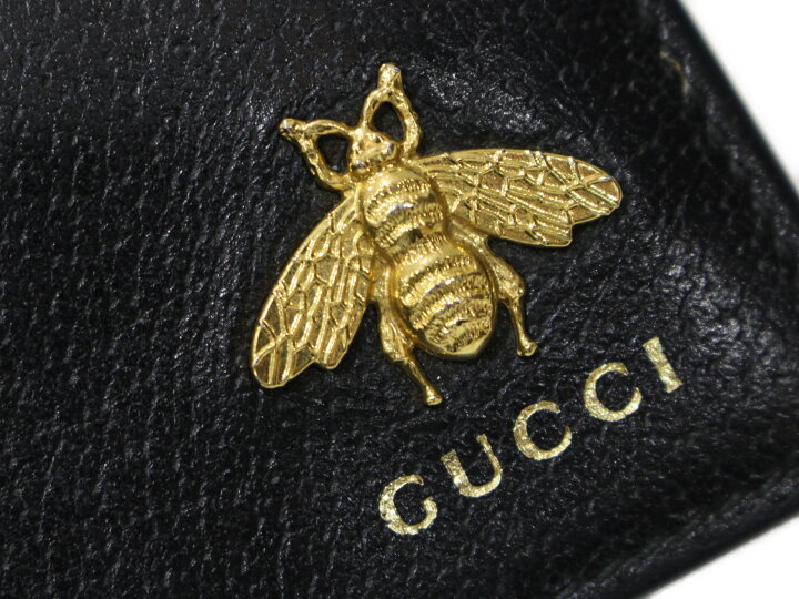 楽天市場】【箱・布袋あり】GUCCI グッチ 二つ折り財布 523664  