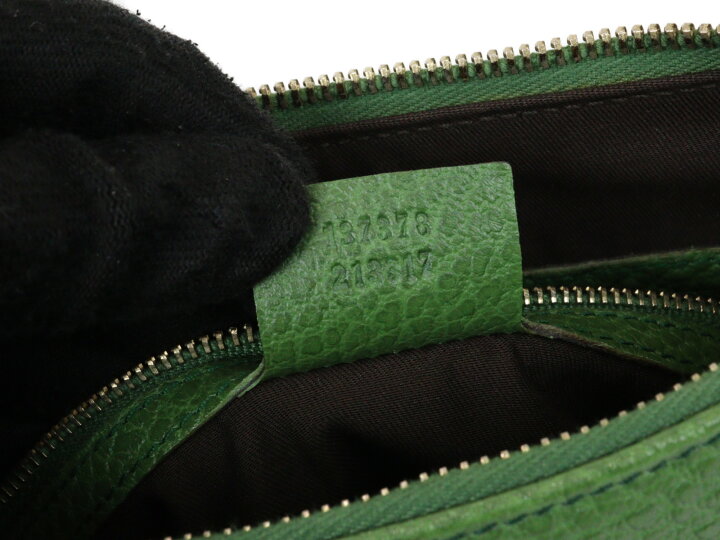 楽天市場】【布袋あり】GUCCI グッチ バンブー ハンドバッグ 137378  