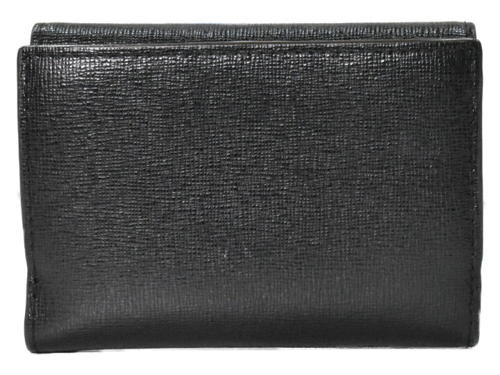 楽天市場】【中古品】FURLAコンパクトウォレット ブラック レザー 二 