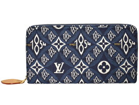 【☆未使用品☆】【箱・布袋あり】LOUIS VUITTON　ルイヴィトン　ジッピーウォレット　M80212　モノグラム ジャガード　ブルー　長財布　ウォレット　2020秋冬コレクション　Since1854　レディース　メンズ　ユニセックス　プレゼント包装可【中古】松山久万ノ台店