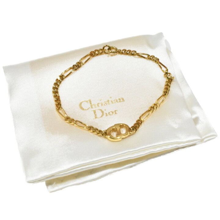 楽天市場】【布袋あり】C.Dior クリスチャン・ディオール CDロゴブレス  