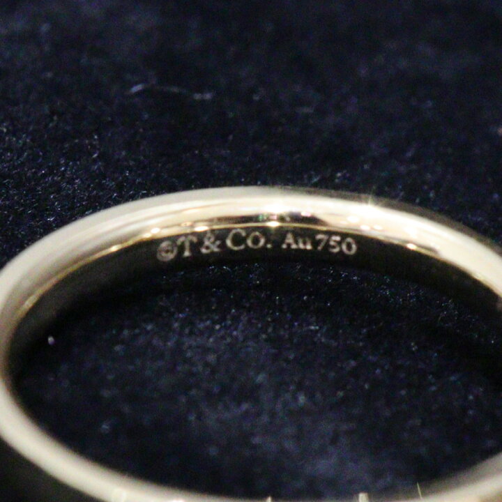 楽天市場】TIFFANY＆Co. ティファニー Tワンリング 18K 750 イエロー 