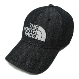 THE NORTH FACE　ザ・ノース・フェイス　キャップ　帽子　NN42242　フリーサイズ　ブラック系　デニム　　レディース　メンズ　プレゼント包装可　【中古】