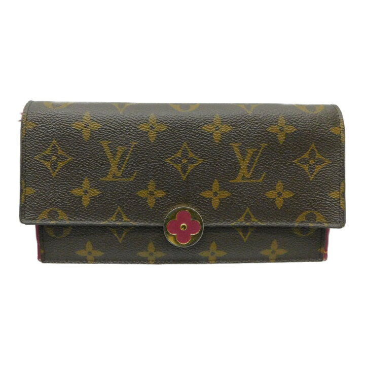 楽天市場】 LOUIS VUITTON ルイヴィトン ポルトフォイユ・フロール  