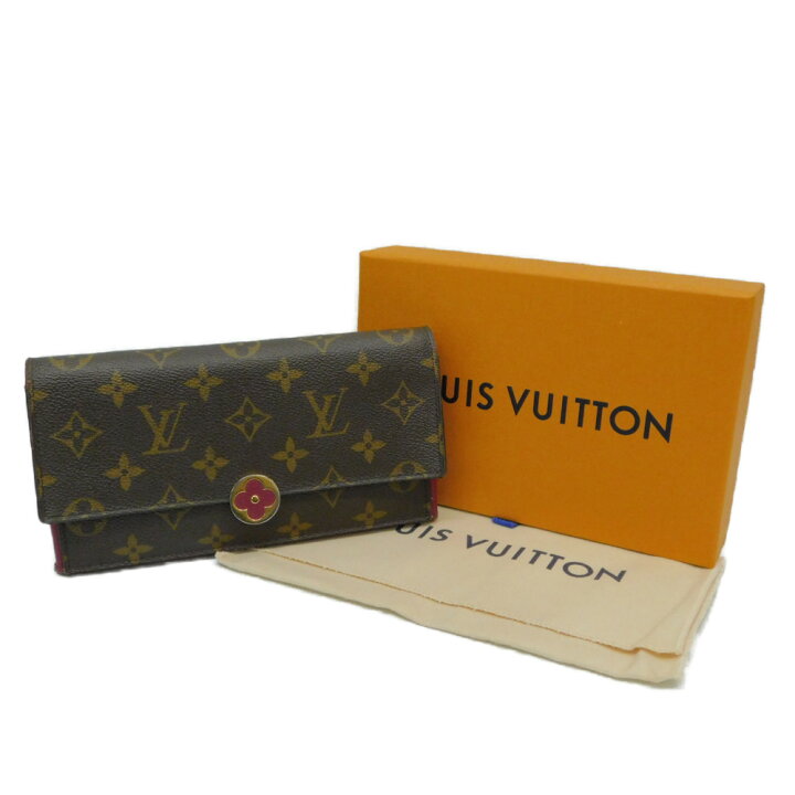 楽天市場】 LOUIS VUITTON ルイヴィトン ポルトフォイユ・フロール  