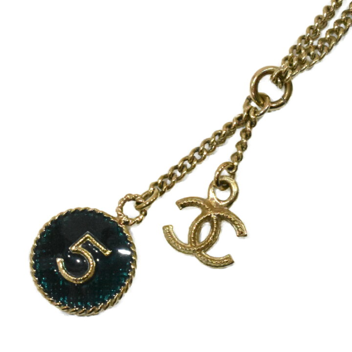 楽天市場】CHANEL シャネル ココマーク No.5モチーフネックレス 