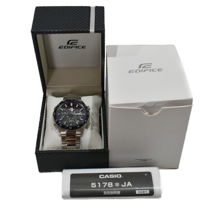楽天市場】【箱・取扱説明書あり】CASIO カシオ EDIFICE エディフィス 