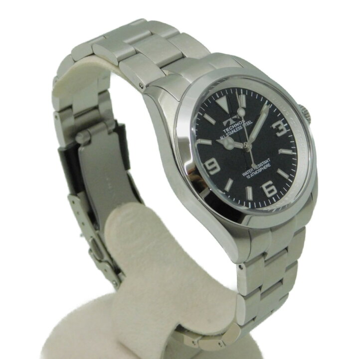 楽天市場】TECHNOS テクノス TSM920-SB クオーツ 36mm SS ステンレス 