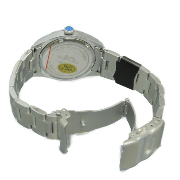 楽天市場】TECHNOS テクノス TSM920-SB クオーツ 36mm SS ステンレス 