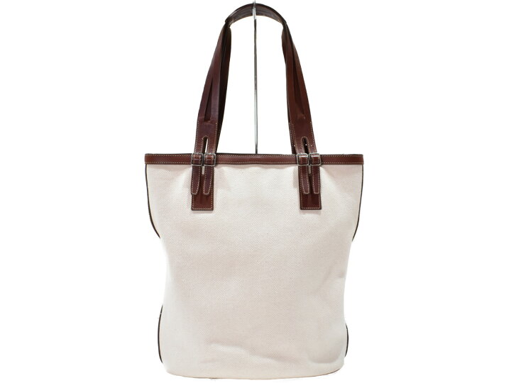 楽天市場】CELINE セリーヌ キャンバストート キャンバス×レザー 