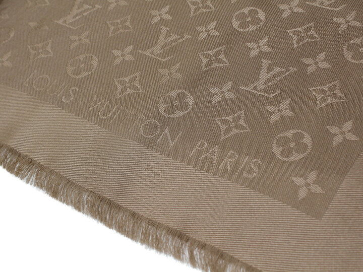 楽天市場】【箱あり】LOUIS VUITTON ショール・モノグラム M75872  