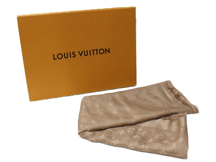 楽天市場】【箱あり】LOUIS VUITTON ショール・モノグラム M75872  