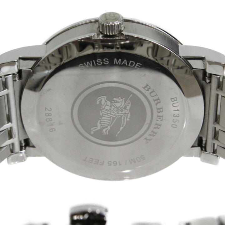 楽天市場】Burberry バーバリー ヘリテージ BU1350 クオーツ デイト SS 