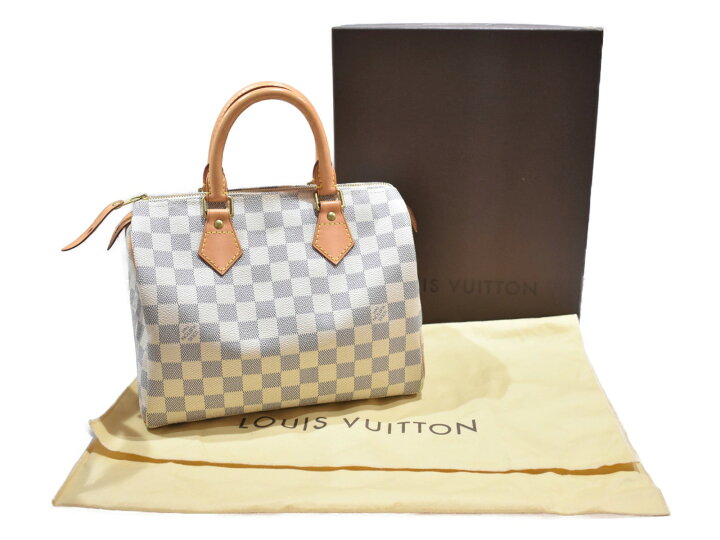 楽天市場】LOUIS VUITTONスピーディ25 N41534 ダミエ・アズール 
