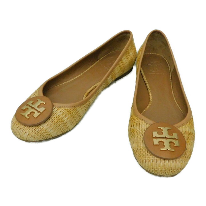 楽天市場】TORY BURCH トリーバーチ フラットシューズ サイズ25cm  