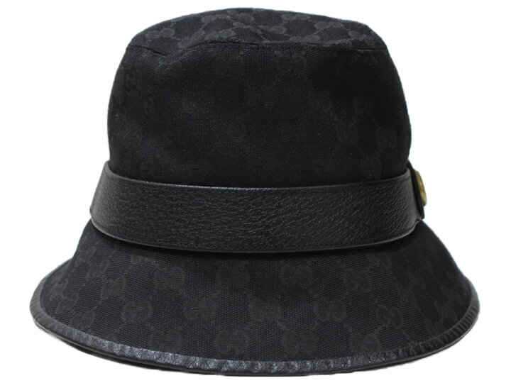 楽天市場】GUCCI グッチ ダブルG付き GGキャンバスバケットハット 