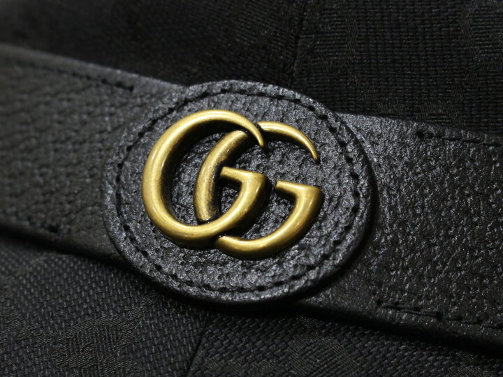 楽天市場】GUCCI グッチ ダブルG付き GGキャンバスバケットハット  