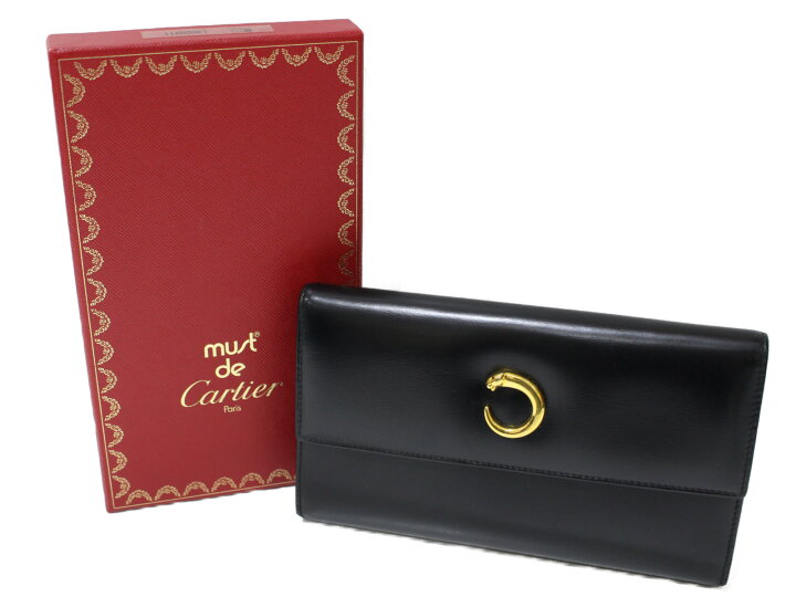 楽天市場】【箱】Cartier カルティエ パンテール 三つ折り長財布  
