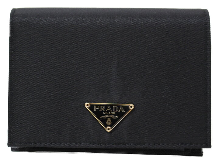 楽天市場】【箱・ギャラあり】PRADA プラダ 二つ折り財布 折りたたみ  