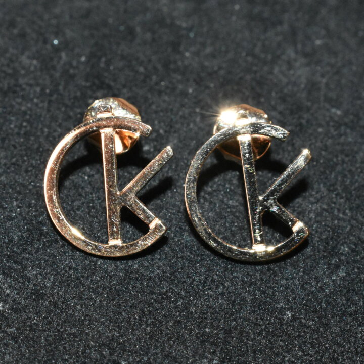 楽天市場】【箱あり】Calvin Klein カルバンクライン CKロゴピアス 