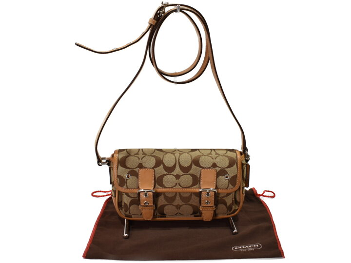 楽天市場】【布袋あり】COACH コーチ ショルダーバッグ 6844 