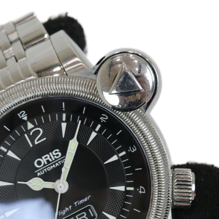 楽天市場】ORIS オリス フライトタイマー 7568 自動巻き デイデイト SS 