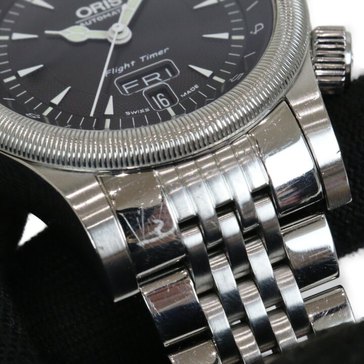 楽天市場】ORIS オリス フライトタイマー 7568 自動巻き デイデイト SS 