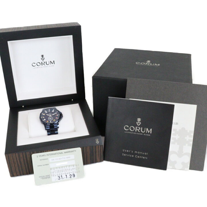 楽天市場】【ギャラ有】CORUM コルム アドミラル レジェンド42 A395  