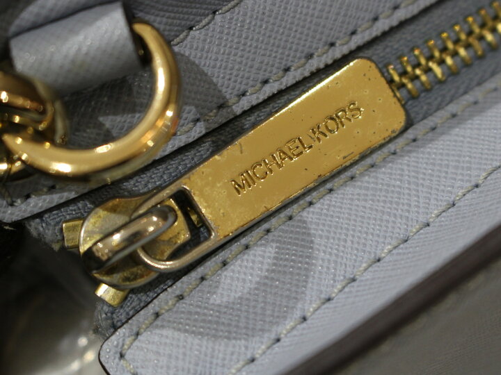 楽天市場】MICHAEL KORS マイケルコース ショルダーバッグ 水色 ライト  