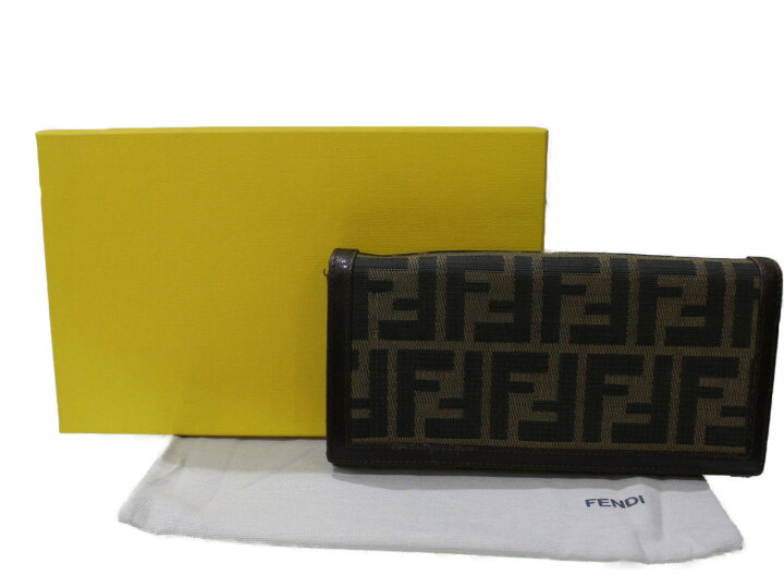 楽天市場】【箱・布袋あり】 FENDI フェンディ 長財布 2309-30851/009 