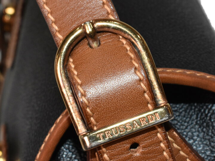 楽天市場】TRUSSARDI トラサルディ ショルダーバッグ ブラック 