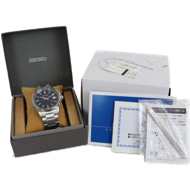 楽天市場】【内外箱付】SEIKO セイコー SBTH003 クオーツ デイト SS  