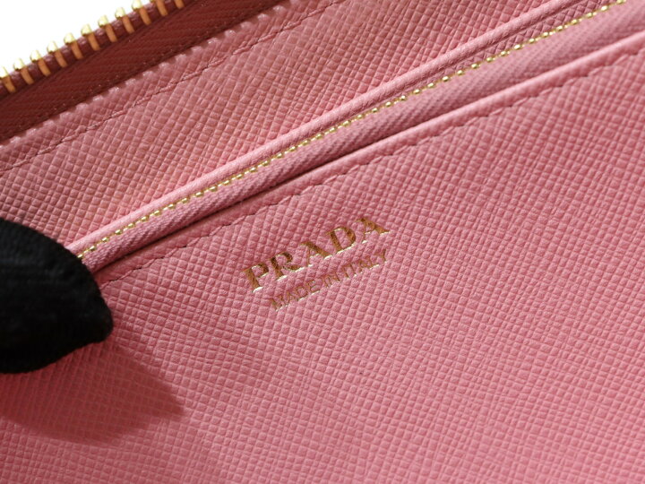 楽天市場】【箱・ギャラあり】PRADA プラダ ラウンドファスナー長財布 