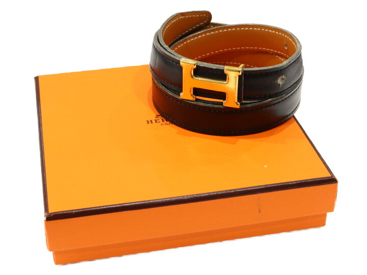 楽天市場】【箱あり】HERMES エルメス コンスタンスリバーシブルH  
