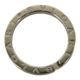 BVLGARI ブルガリ キーリング シルバー シルバー メンズ ユニセックス ブランド 人気 定番 キーホルダー 鍵 小物 シンプル【中古】松前R56号店