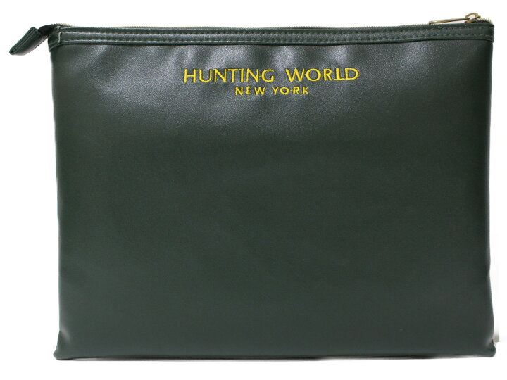 楽天市場】【特上品☆】HUNTING WORLD ハンティングワールド クラッチ 