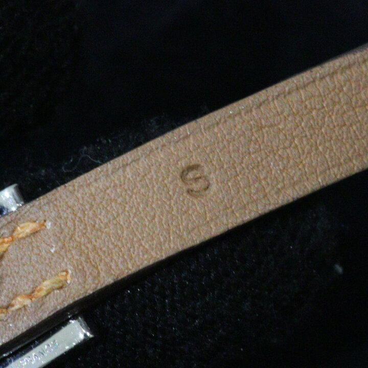 楽天市場】HERMES エルメス レザーブレスレット ビーアピ ドゥブル  